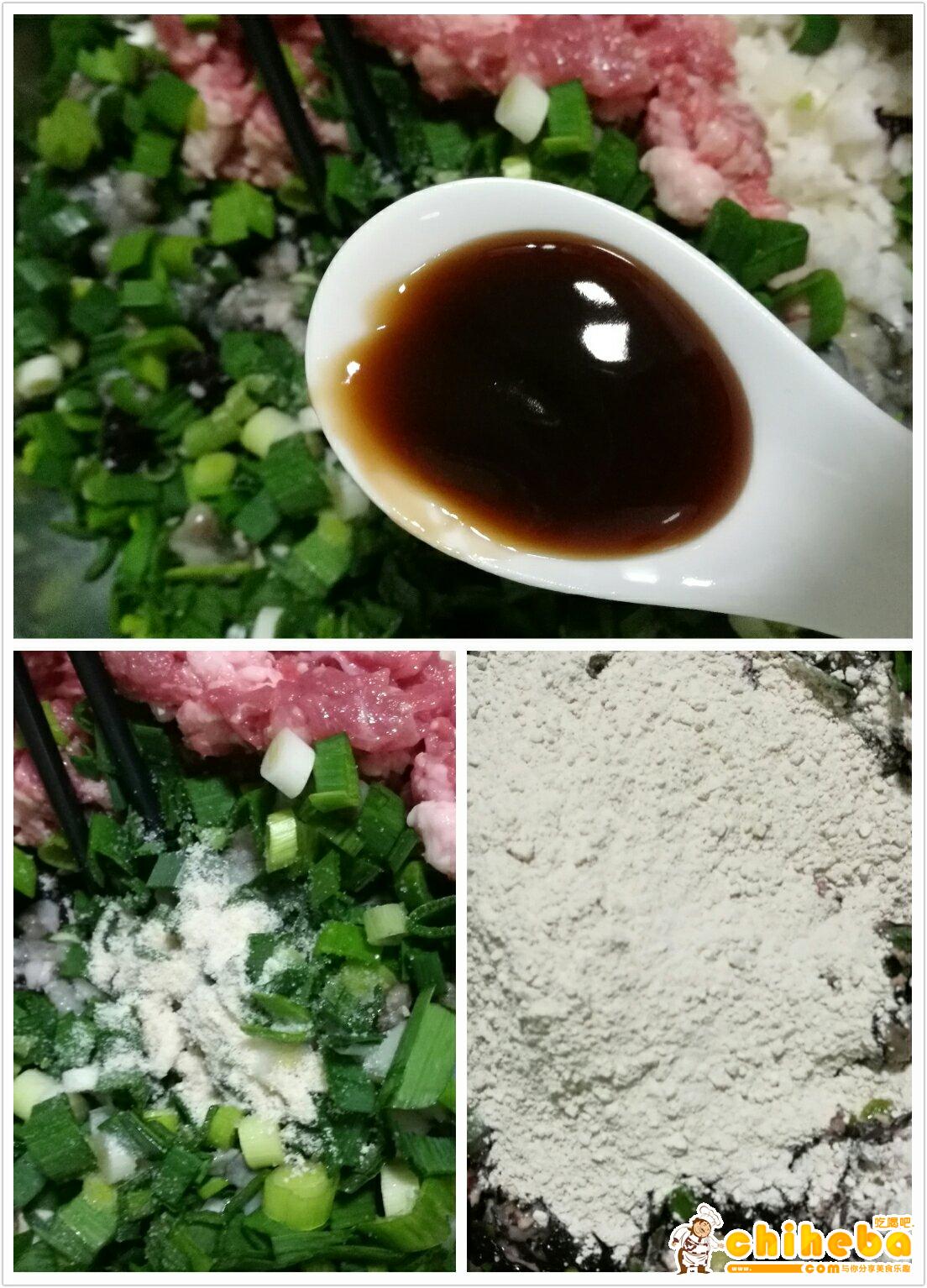 闽南小吃-炸紫菜海蛎饼的做法 步骤2